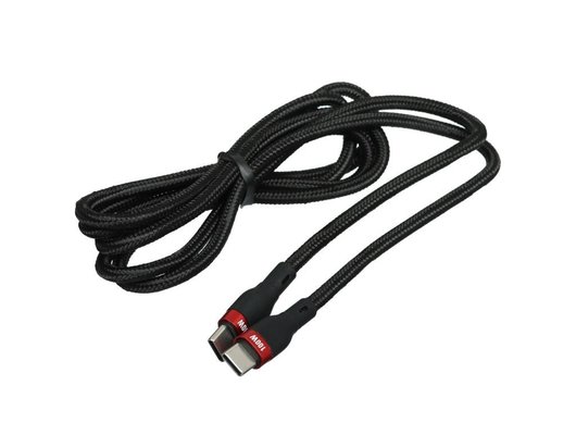 Кабель PERO DC-10 PD Type-C - Type-C 5А 100Вт 1.5м черный